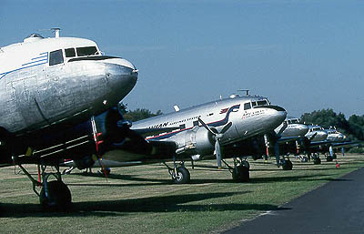 The reason for going. DC-3 Meeting and Big Bird Fly-In at Malmo-Sturup